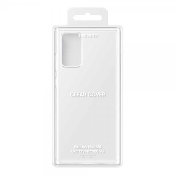 Samsung Original Galaxy Note 20 Skal Clear Cover Transparent