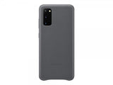 Samsung Original Galaxy S20 Skal Leather Cover Grå