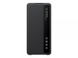 Samsung Original Galaxy S20 Ultra Fodral Smart Clear View Cover Svart