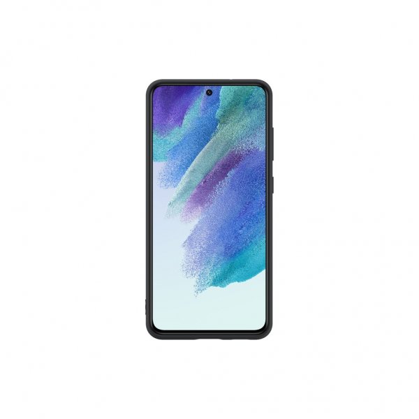 Samsung Original Galaxy S21 FE Skal Silicone Cover Svart