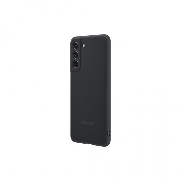 Samsung Original Galaxy S21 FE Skal Silicone Cover Svart