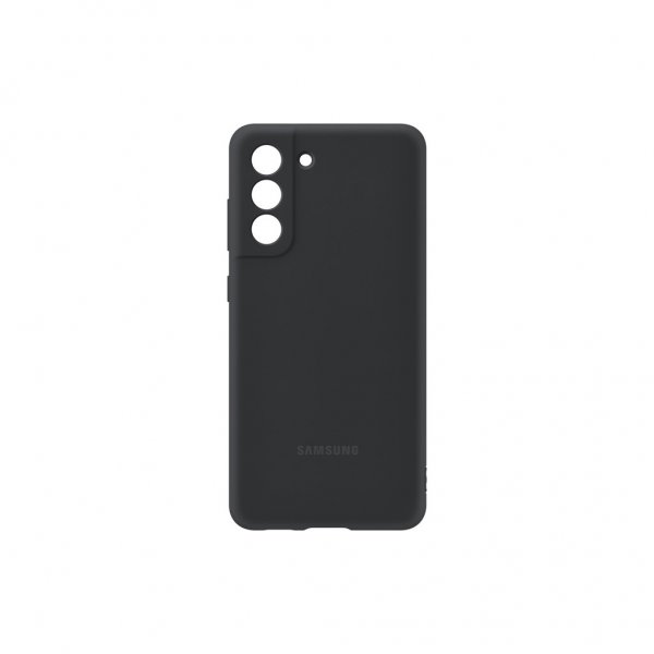 Samsung Original Galaxy S21 FE Skal Silicone Cover Svart