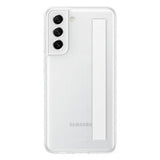 Samsung Original Galaxy S21 FE Skal Slim Strap Cover Vit