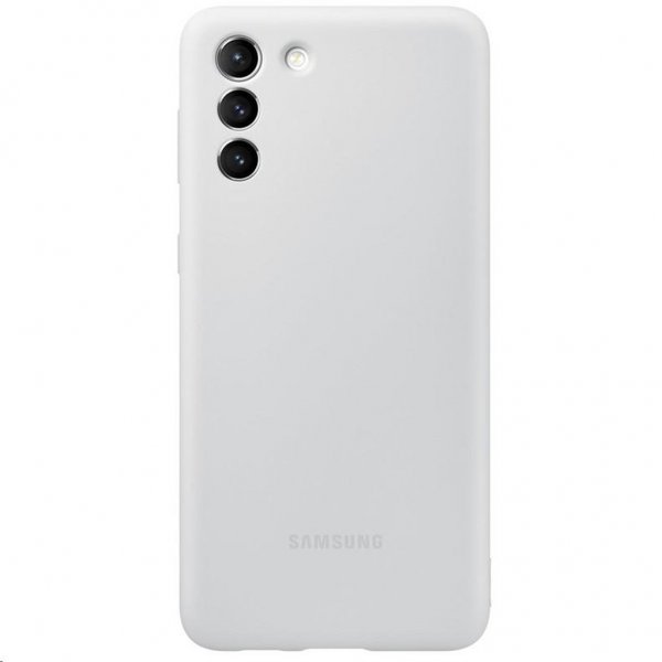 Samsung Original Galaxy S21 Plus Skal Silicone Cover Ljusgrå