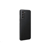 Samsung Original Galaxy S21 Skal Leather Cover Svart