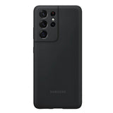 Samsung Original Galaxy S21 Ultra Skal Silicone Cover Svart