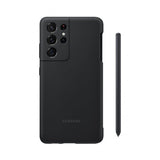 Samsung Original Galaxy S21 Ultra Skal Silicone Cover med S Pen Svart