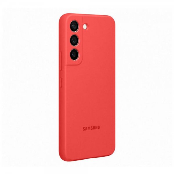 Samsung Original Galaxy S22 Plus Skal Silicone Cover Coral