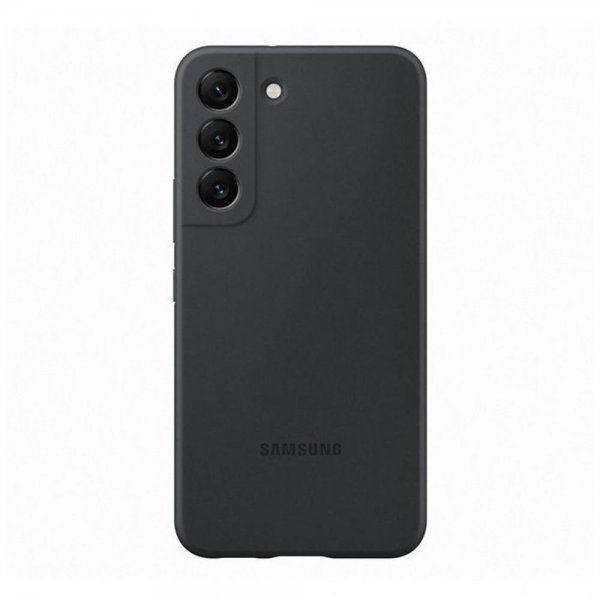 Samsung Original Galaxy S22 Plus Skal Silicone Cover Svart