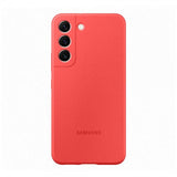 Samsung Original Galaxy S22 Skal Silicone Cover Coral