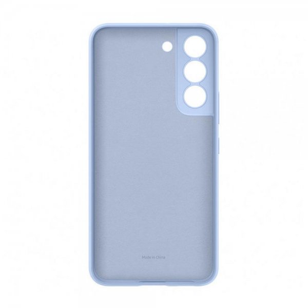 Samsung Original Galaxy S22 Skal Silicone Cover Sky Blue