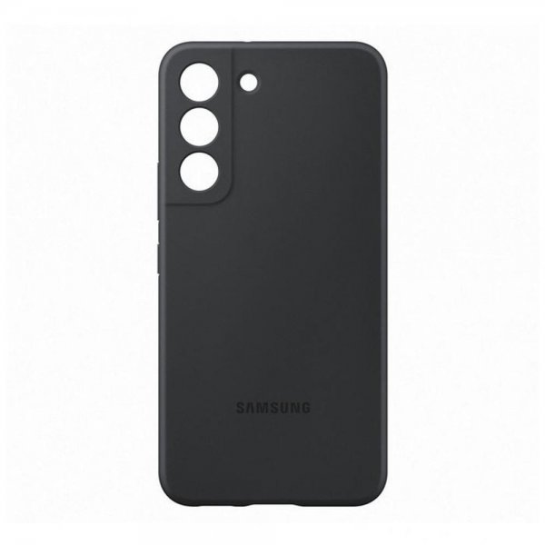 Samsung Original Galaxy S22 Skal Silicone Cover Svart