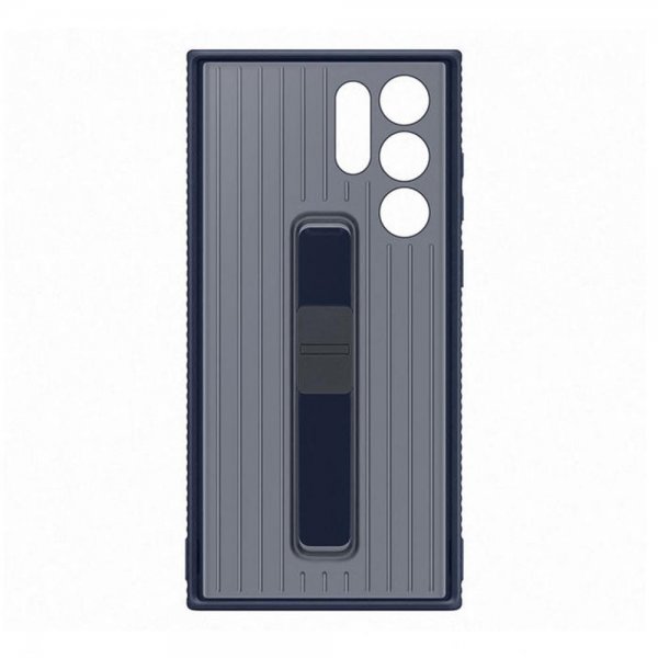 Samsung Original Galaxy S22 Ultra Skal Protective Standing Cover Navy