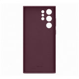 Samsung Original Galaxy S22 Ultra Skal Silicone Cover Burgundy