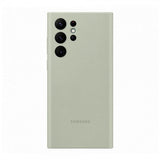 Samsung Original Galaxy S22 Ultra Skal Silicone Cover Olive Green