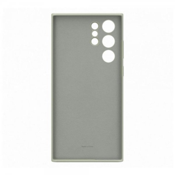 Samsung Original Galaxy S22 Ultra Skal Silicone Cover Olive Green