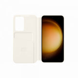 Samsung Original Galaxy S23 Plus Fodral Smart View Wallet Case Cream