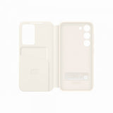 Samsung Original Galaxy S23 Plus Fodral Smart View Wallet Case Cream