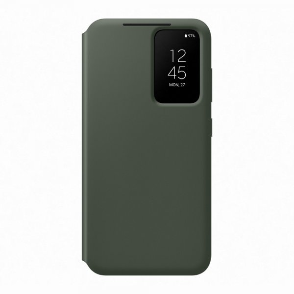 Samsung Original Galaxy S23 Fodral Smart View Wallet Case Khaki