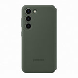 Samsung Original Galaxy S23 Plus Fodral Smart View Wallet Case Khaki