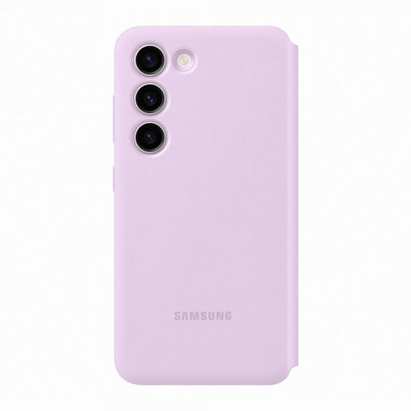 Samsung Original Galaxy S23 Fodral Smart View Wallet Case Lavender