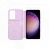 Samsung Original Galaxy S23 Fodral Smart View Wallet Case Lavender