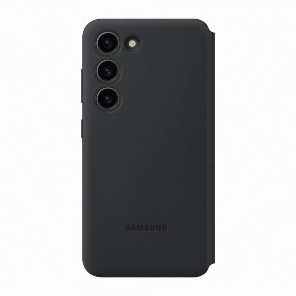 Samsung Original Galaxy S23 Fodral Smart View Wallet Case Svart