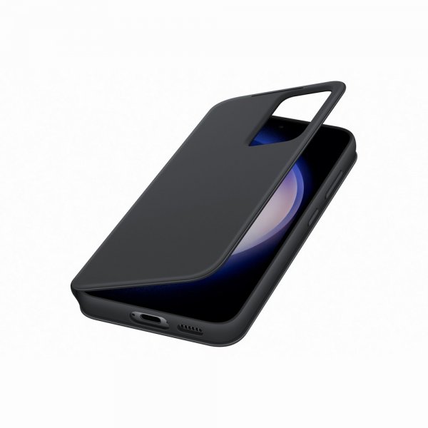 Samsung Original Galaxy S23 Fodral Smart View Wallet Case Svart