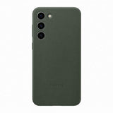 Samsung Original Galaxy S23 Plus Skal Leather Cover Grön