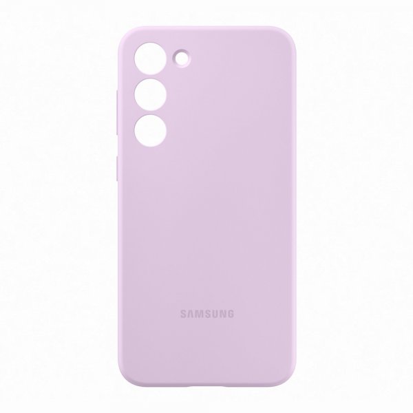 Samsung Original Galaxy S23 Plus Skal Silicone Cover Lavender