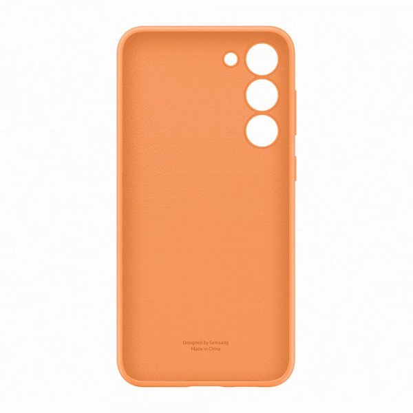 Samsung Original Galaxy S23 Plus Skal Silicone Cover Orange
