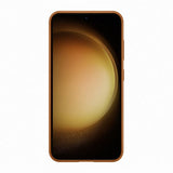 Samsung Original Galaxy S23 Skal Leather Cover Camel