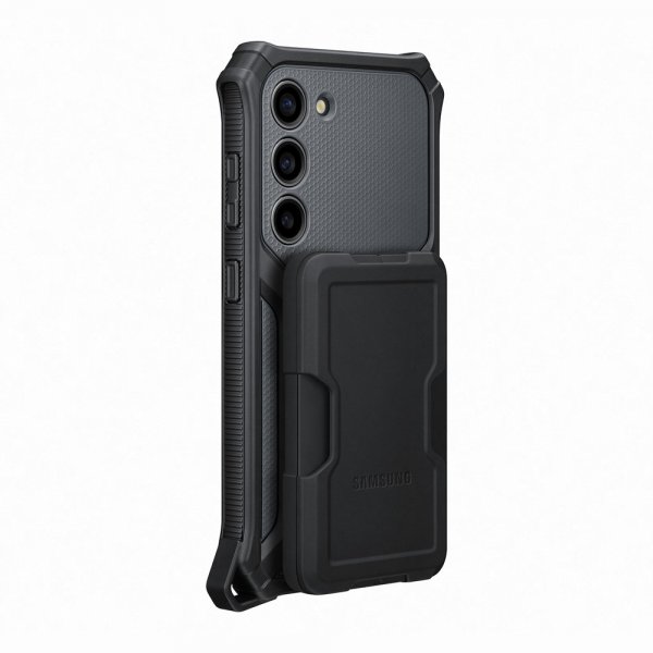 Samsung Original Galaxy S23 Skal Rugged Gadget Case Svart