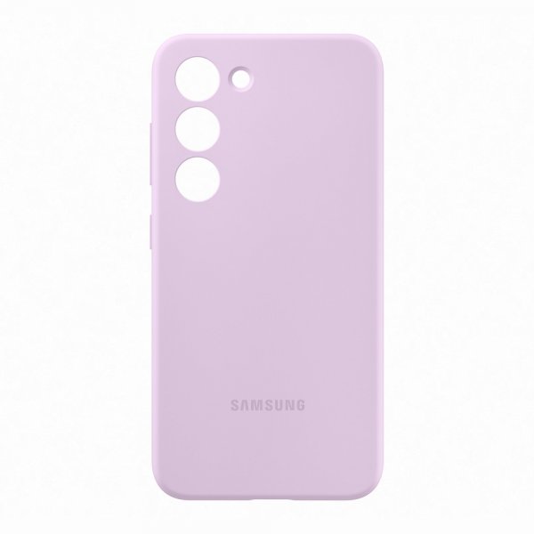 Samsung Original Galaxy S23 Skal Silicone Case Lavender