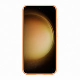 Samsung Original Galaxy S23 Skal Silicone Case Orange