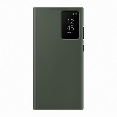 Samsung Original Galaxy S23 Ultra Fodral Smart View Wallet Case Khaki