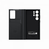 Samsung Original Galaxy S23 Ultra Fodral Smart View Wallet Case Svart