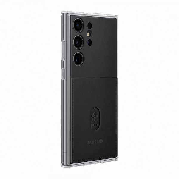 Samsung Original Galaxy S23 Ultra Skal Frame Case Svart