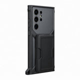 Samsung Original Galaxy S23 Ultra Skal Rugged Gadget Case Svart