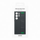 Samsung Original Galaxy S23 Ultra Skal Silicone Grip Case Svart