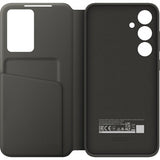 Samsung Original Galaxy S24 FE Fodral Smart View Wallet Case Svart