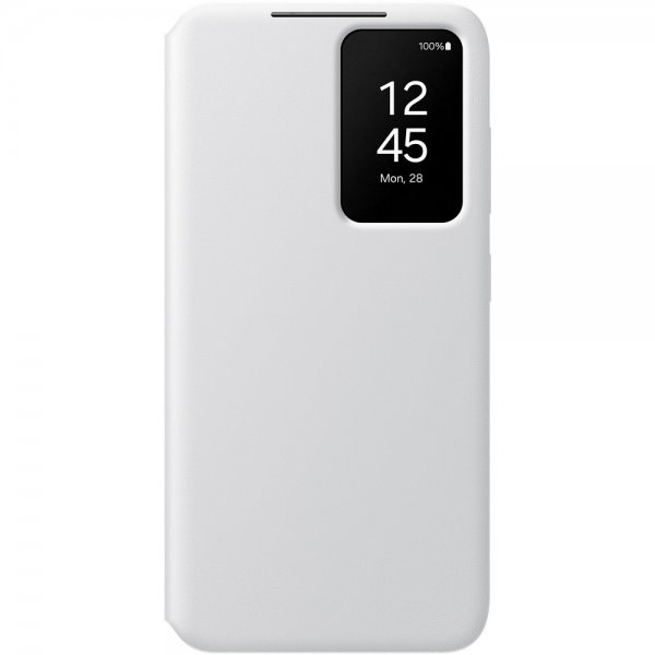 Samsung Original Galaxy S24 Fodral Smart View Wallet Case Vit