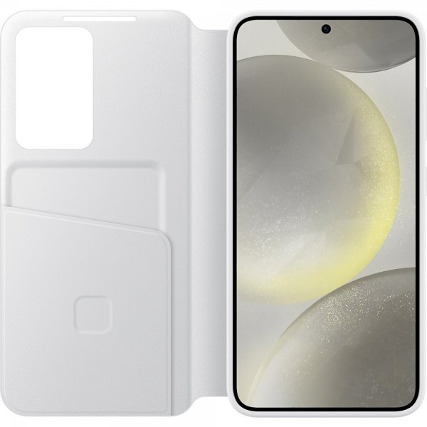Samsung Original Galaxy S24 Fodral Smart View Wallet Case Vit