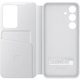 Samsung Original Galaxy S24 Fodral Smart View Wallet Case Vit