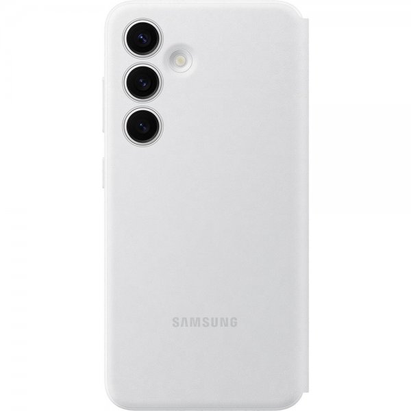 Samsung Original Galaxy S24 Fodral Smart View Wallet Case Vit