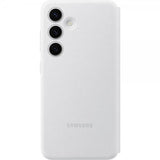 Samsung Original Galaxy S24 Fodral Smart View Wallet Case Vit