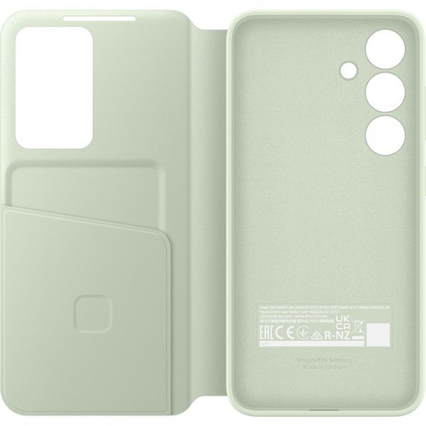 Samsung Original Galaxy S24 Plus Fodral Smart View Wallet Case Light Green
