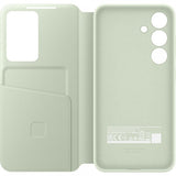 Samsung Original Galaxy S24 Plus Fodral Smart View Wallet Case Light Green
