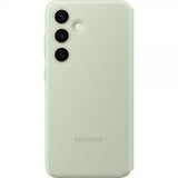 Samsung Original Galaxy S24 Plus Fodral Smart View Wallet Case Light Green