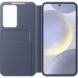 Samsung Original Galaxy S24 Plus Fodral Smart View Wallet Case Violet
